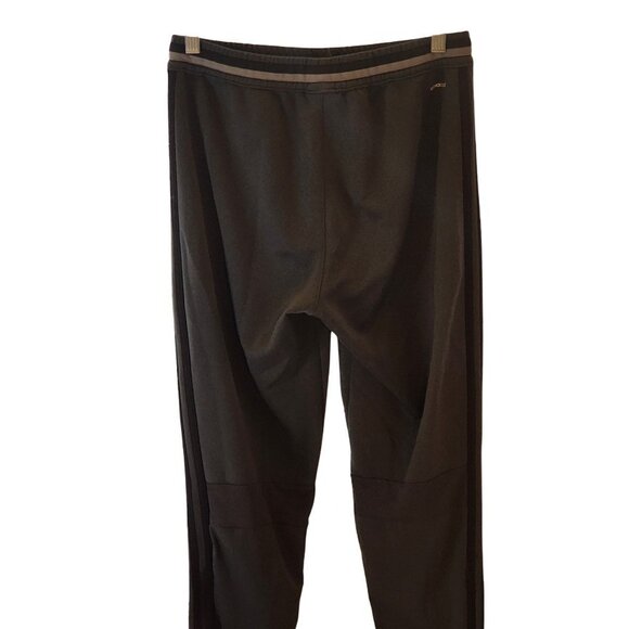 Adidas ClimaCool Jogger Pants | Size Small | Charcoal Gray | Zip Ankles - Picture 3 of 7